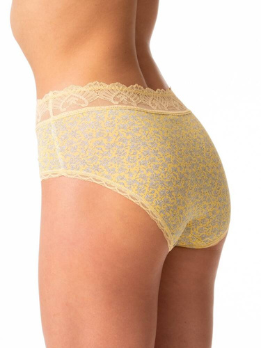 LPC 533 A'2 Figi damskie 2-pak Key żółty fioletowy