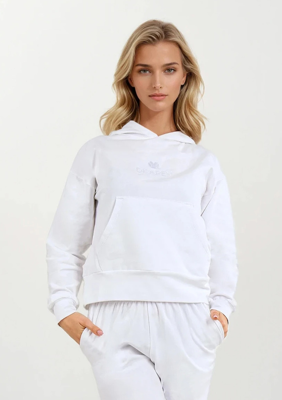 DK-K-B8 Dresowy komplet damski Dkaren - ecru