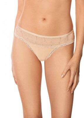 Amanda Figi damskie brazyliany Nipplex beżowy