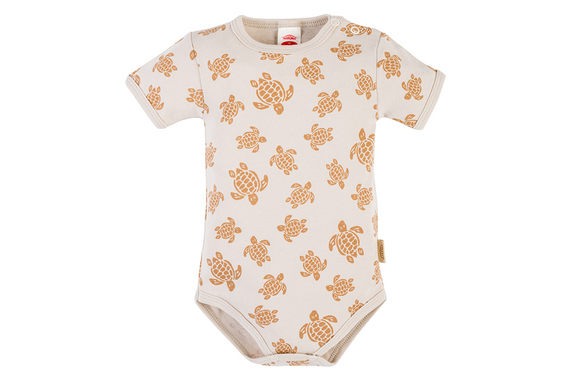 03232KRMD "Easy Life" Body z krótkim rękawem Makoma moonbeam druk