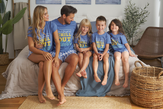 5346 "Chill out" Piżama dziecięca Unisex Doctor Nap - very peri