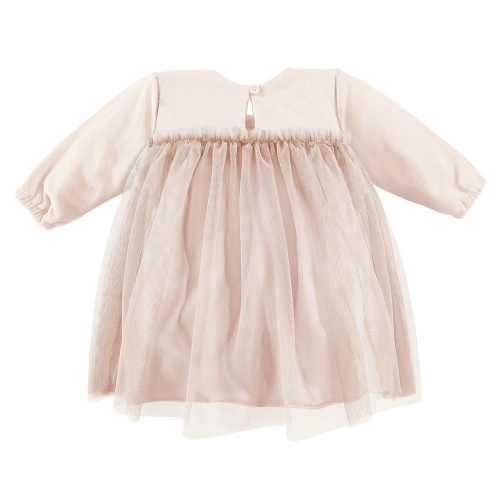 Ceremony Sukienka tiulowa z długim rękawem Eevi - beżowy