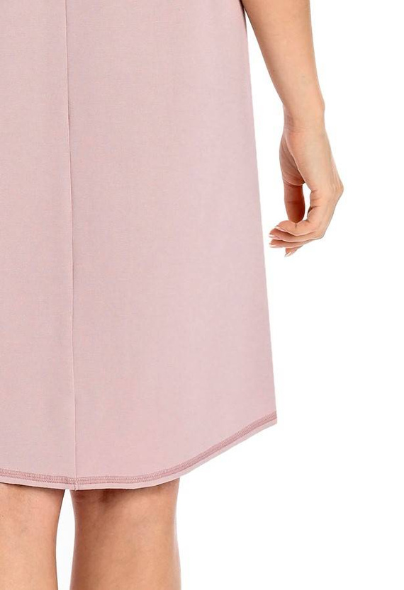 2810 Luzi koszula nocna, krótki rękaw Teyli - kakaowy