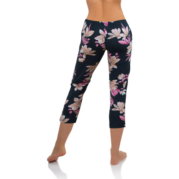 2594/10 Piżama damska Sesto Senso granatowy