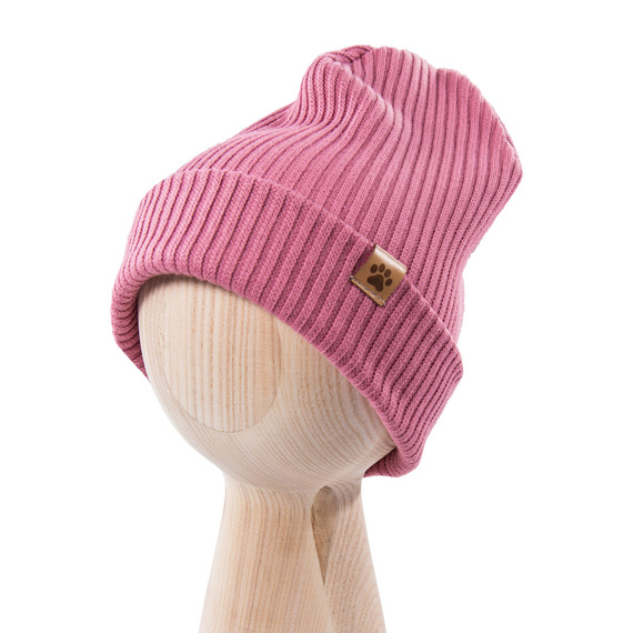 Dogs & Spots Czapka niemowlęca  Eevi -  jagodowa