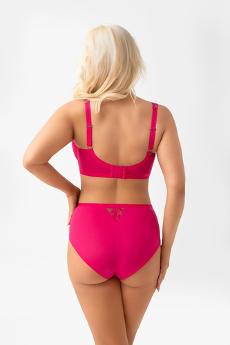 Biustonosz Soft Gorsenia G029 Amaris Amarant K638 Duży Biust Soft