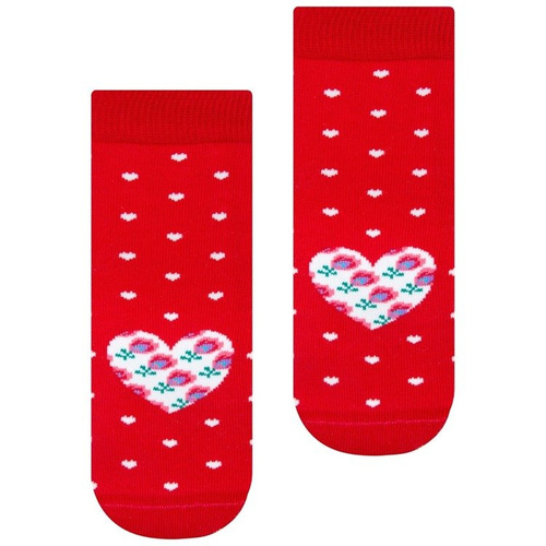 art.138 Skarpety Cotton Candy Folk Steven niebieski jasny melanż 097