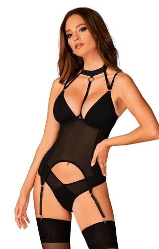 Brasica Corset Gorset Obsessive czarny