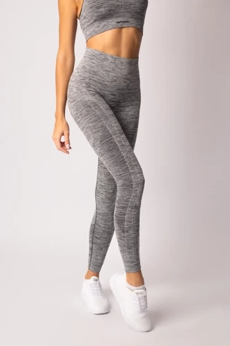 Melange legginsy damskie Spaio grey