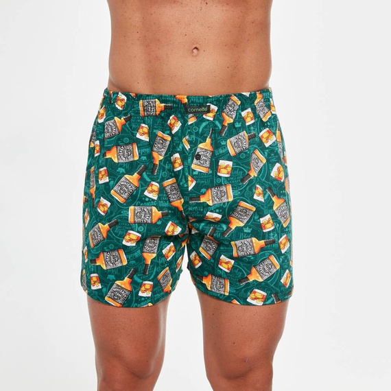 001/146 011/146 Classic Bokserki męskie Cornette zielony