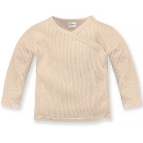 Lovely Day Kaftanik wiązany Pinokio - beżowy prążek