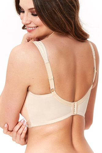 305 Biustonosz usztywniany Kostar - biały