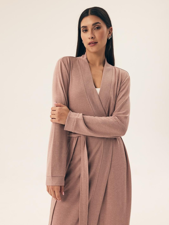 43014 Boar Szlafrok damski Henderson -dusty rose