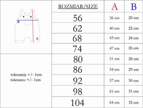 214186 Muki Krótkie spodnie ogrodniczki Nicol