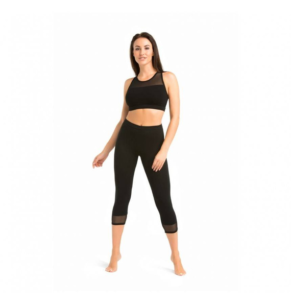 2705 Lino Sportowy top damski Teyli - czarny 