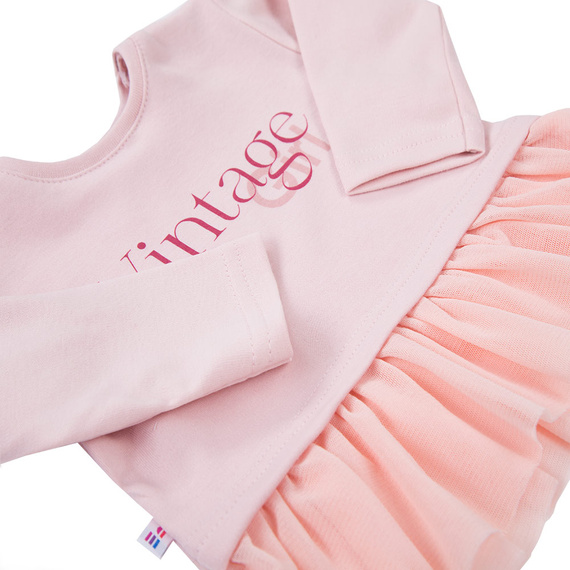 Roses Tunika z długim rękawem Eevi - jasny róż 