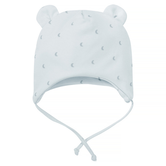 Hello Czapka niemowlęca wiązana Pinokio - niebieski