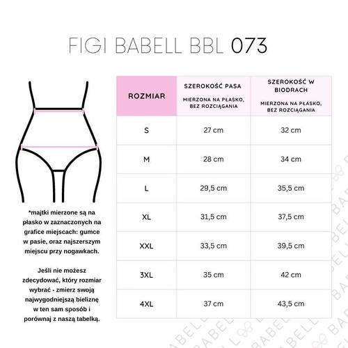 073 Babell Figi bawełniane korygujące - beżowy