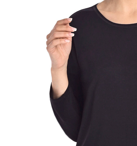 2820 Rosalie Koszula nocna Teyli - czarny