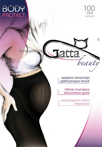 Rajstopy Gatta Body Protect 100 Den czarny