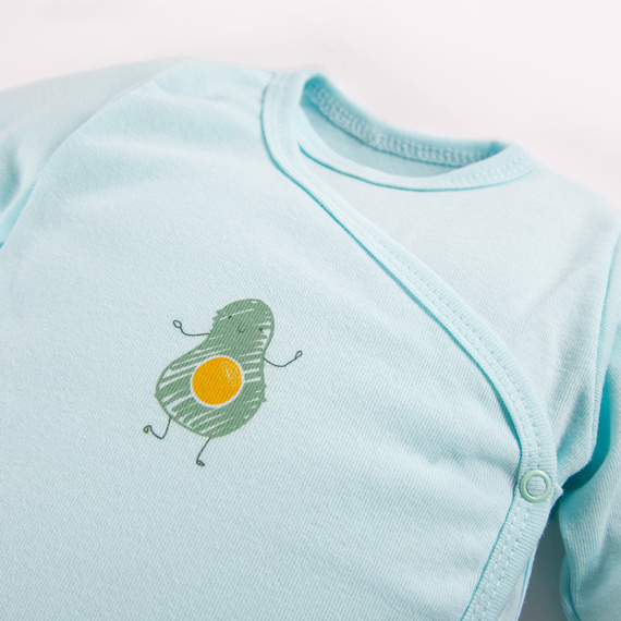 Animals Body rozpinane z długim rękawem Eevi - turkus