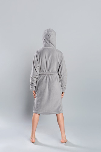 Mimas Szlafrok chłopięcy Italian Fashion- szary