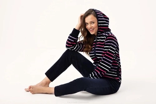 341 Dres Damski Luna - granat