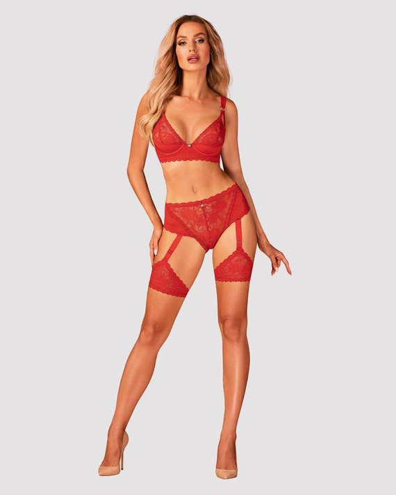 Belovya Bra Biustonosz Obsessive czerwony