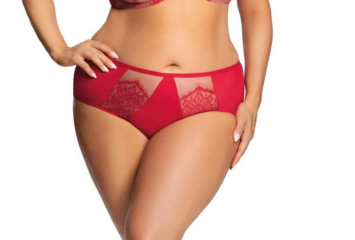 Gorsenia K 616 Memphis Figi damskie Brazyliany czerwony