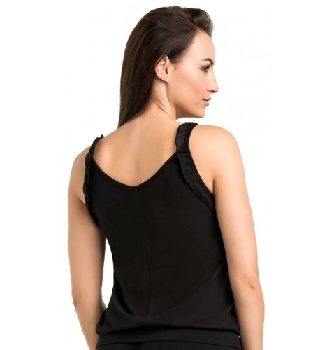 2709-1 Sleepy Top koszulka damska Teyli - czarna