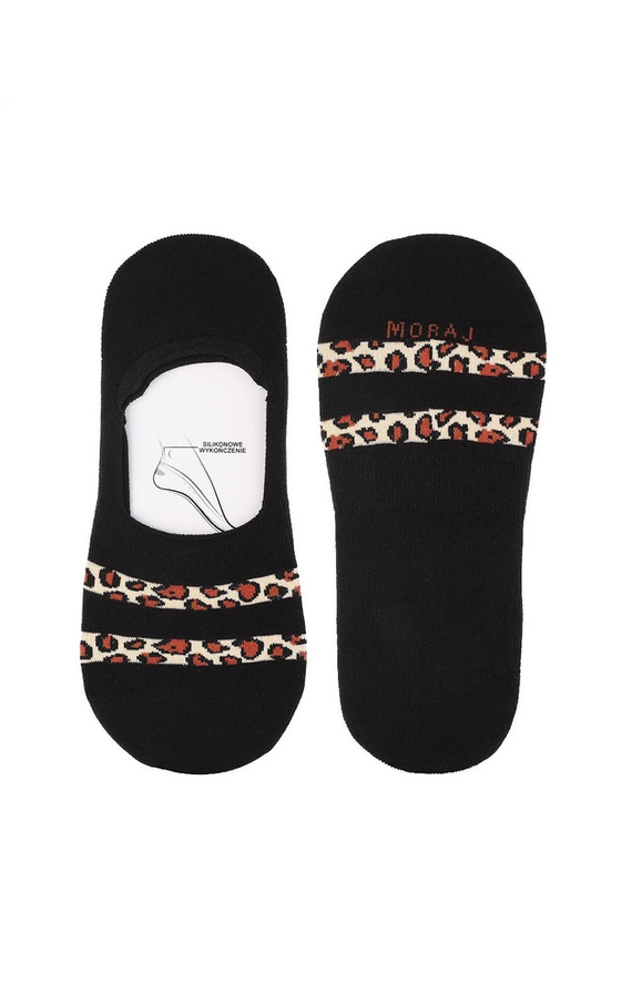 CDB200-127 Balerinki damskie Panterka Moraj mix kolor