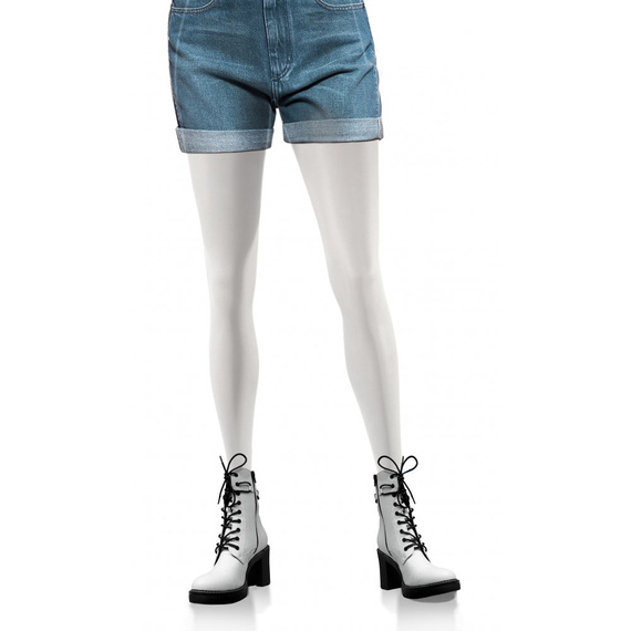 Gerda Rajstopy akrylowe, ciepłe 100den Sesto Senso- biały