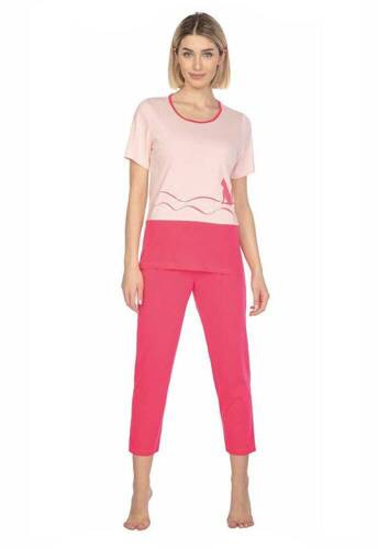 663 Piżama damska Regina różowy