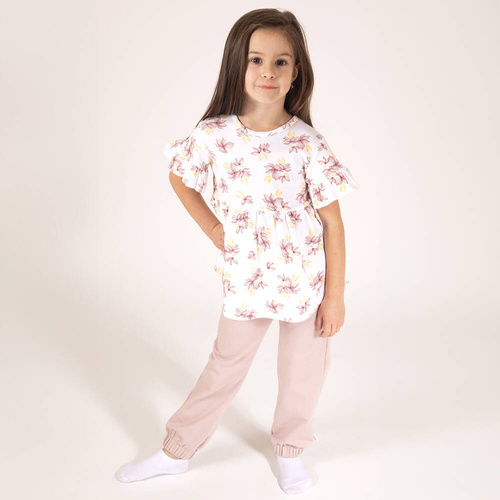 203276 Lou Spodnie dresowe Nicol - beżowy