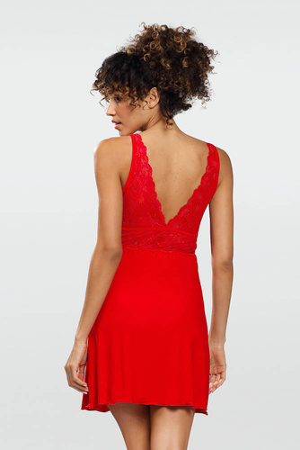 Belinda Halka damska DKaren- czerwona