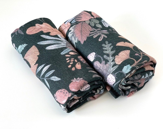 Pieluszki 100% Bamboo muślin Sawanna Makaszka