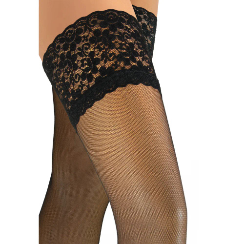 PD05 Pończochy samonośne 20 den Sesto Senso czarny