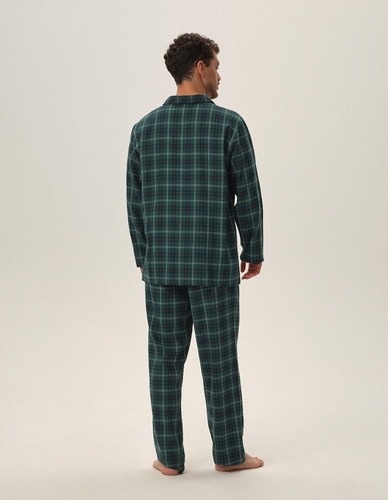 41922 Hire Piżama Męska Core Henderson -zielony