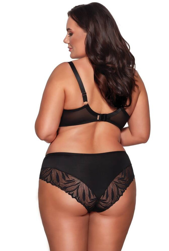 2107  Figi Damskie AVA- czarny