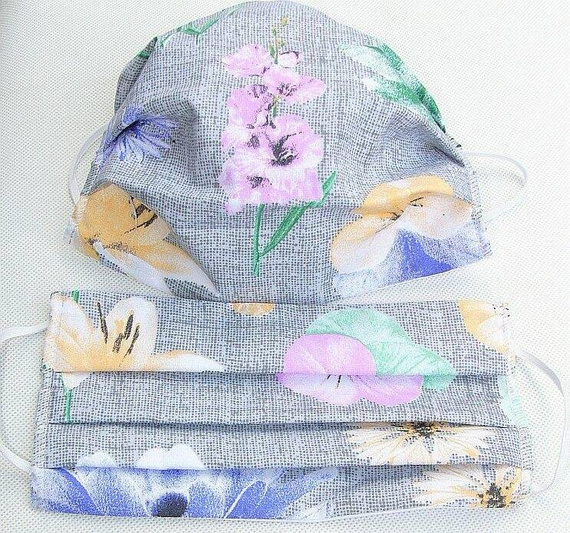 Maseczka maska ochronna na twarz Karo - moro