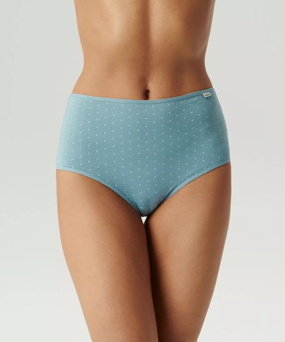 3LP-223 Maxi Figi damskie Atlantic - rose-ecru-szmaragdowy