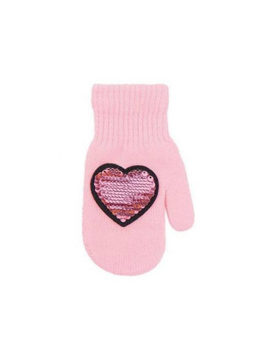 R-187 Rękawiczki Dziewczęce Rak mix kolor