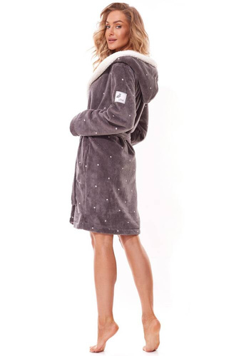 2318 Loop Szlafrok Damski L&L - onyx