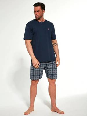 327/129 Marcus Piżama męska Cornette- granatowy