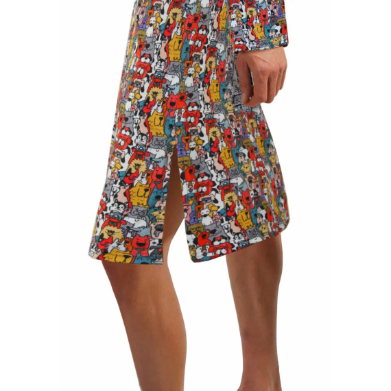 2024/24 Dogs Koszula męska z szlafmycą Sesto Senso