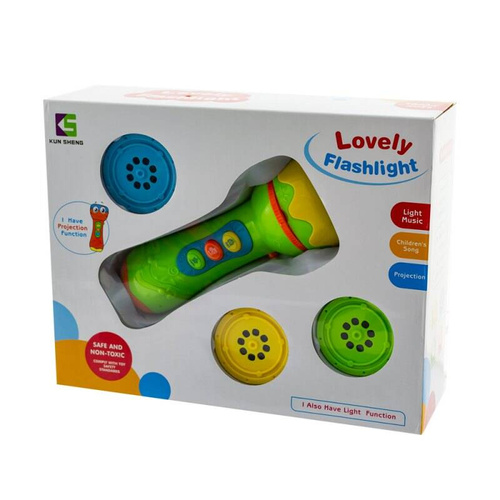 EBZ883 Zabawka latarka projektor Eurobaby