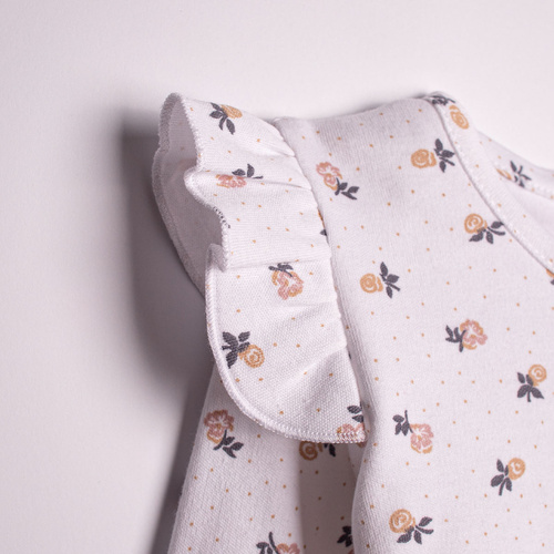 Body bawełniane dla dziewczynki z długim rękawem 220097 Nicol