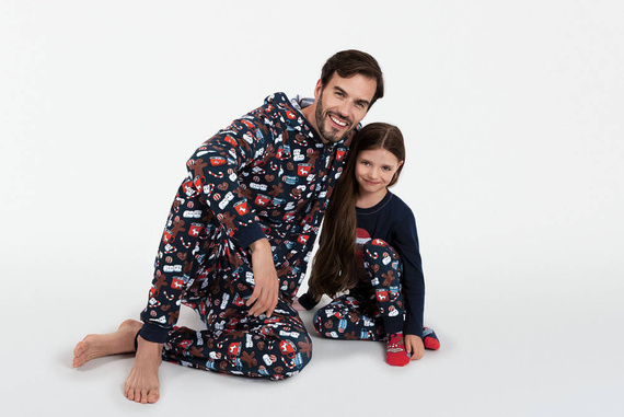 Rojas Kombinezon męski Italian Fashion - druk