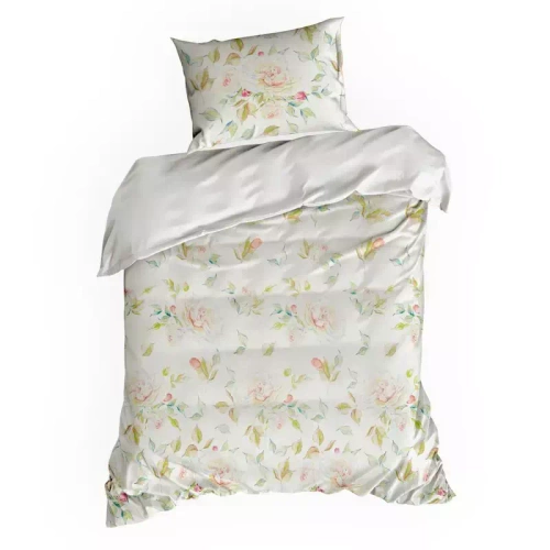 Rosa Pościel z mikrofibry róże kwiaty Desing91 kremowy