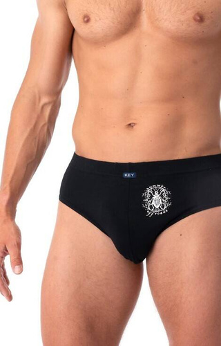 MPP 254 Slipy męskie 2-pak Key - czarny-szary